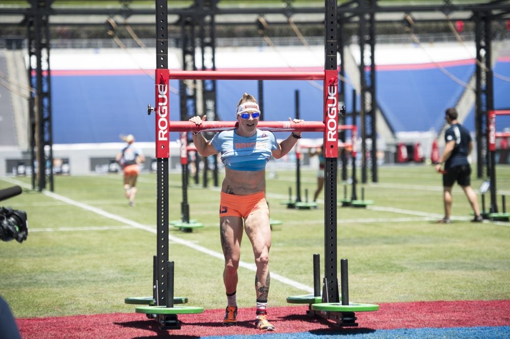 Sam Briggs at 2015 CrossFit Games