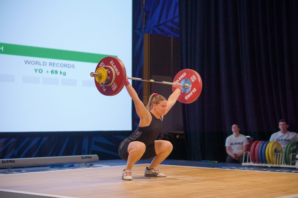 Crystal Riggs at 2016 USAW National Championships