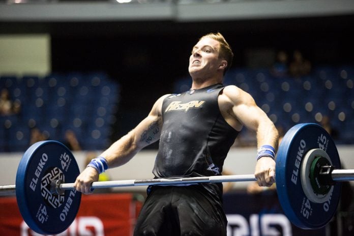 Noah Ohlsen during 2015 NPGL Match