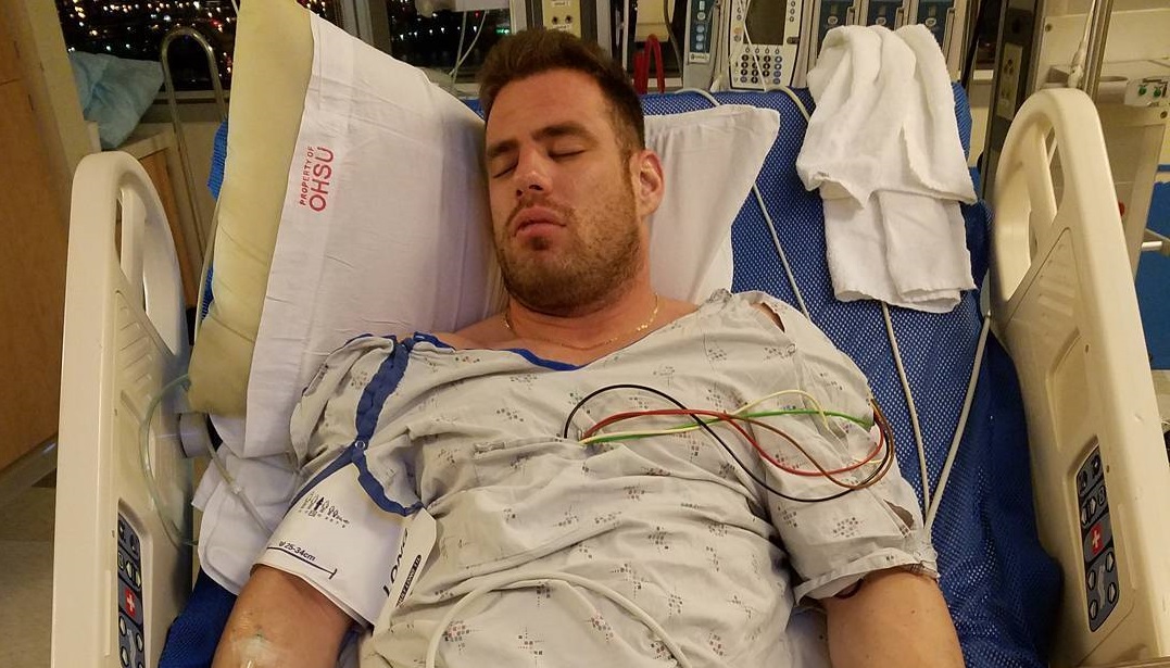 Jon North suffers heart attack