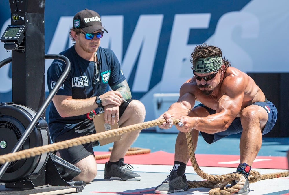 Josh Bridges at the 2016 CrossFit Games