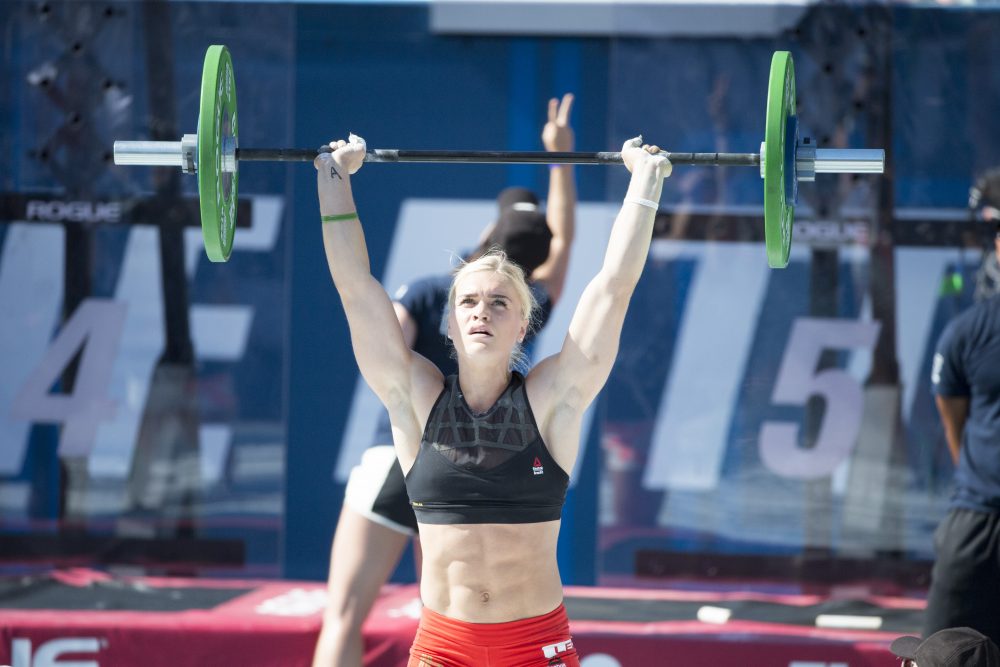 Katrin Davidsdottir at the 2016 CrossFit Games