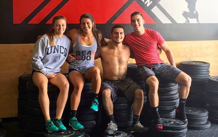 Teen Redline Dream Team during CrossFit Team Series