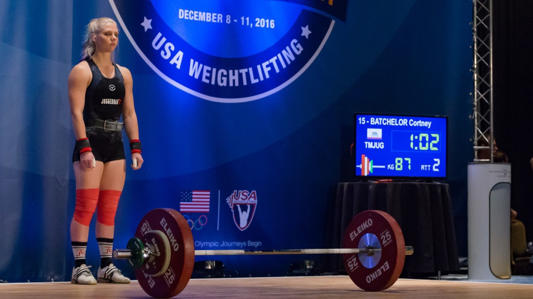 Cortney Batchelor at 2016 USAW American Open