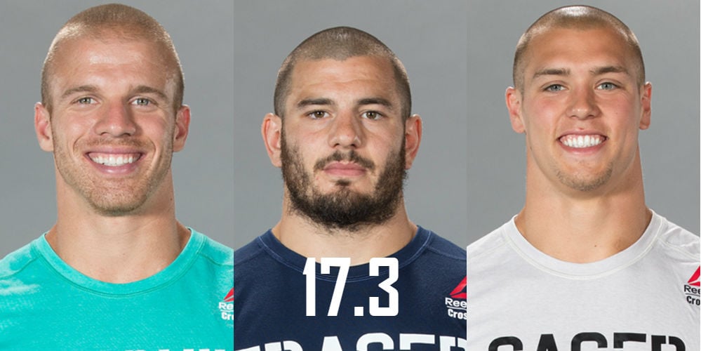 Mat Fraser, Scott Panchik and Cole Sager will take on 17.3