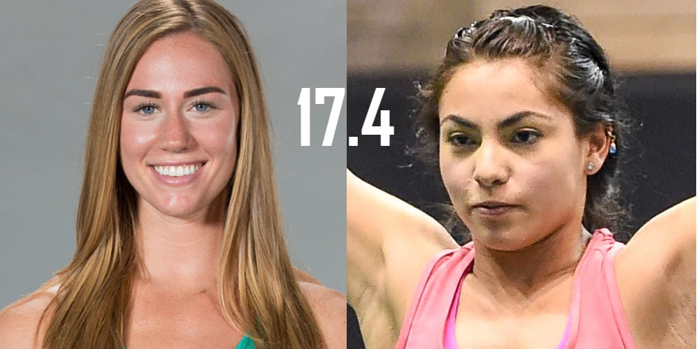 Brooke Wells and Brenda Castro face off in the 17.4 Open Announcement in Mexico City