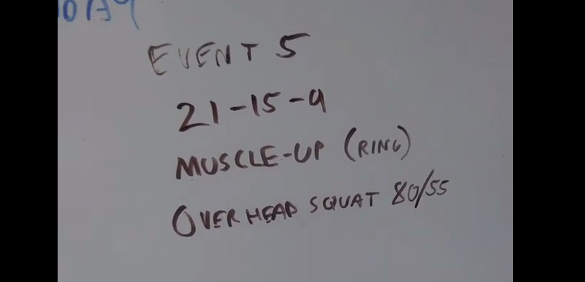 Dave Castro reveals Event 5 for individuals.
