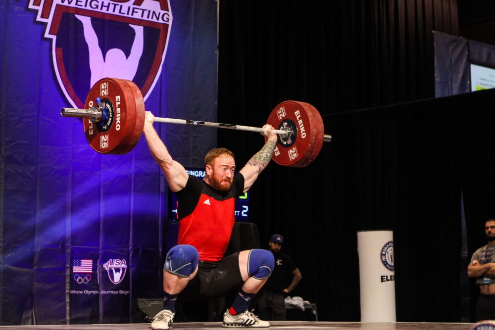 Michael Gingras at 2015 USAW American Open - Photo via Lifting Life