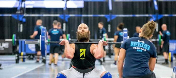 jaredenderton Jared Enderton at the 2018 CrossFit Regionals. Via Instagram, @jaredenderton