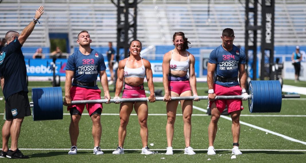 CrossFit Mayhem Freedom and Independence in 1st & 2nd After Day 1 The