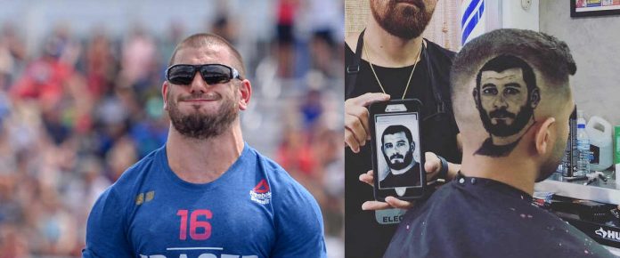 Mat Fraser Fan Pays Tribute With Haircut The Barbell Spin