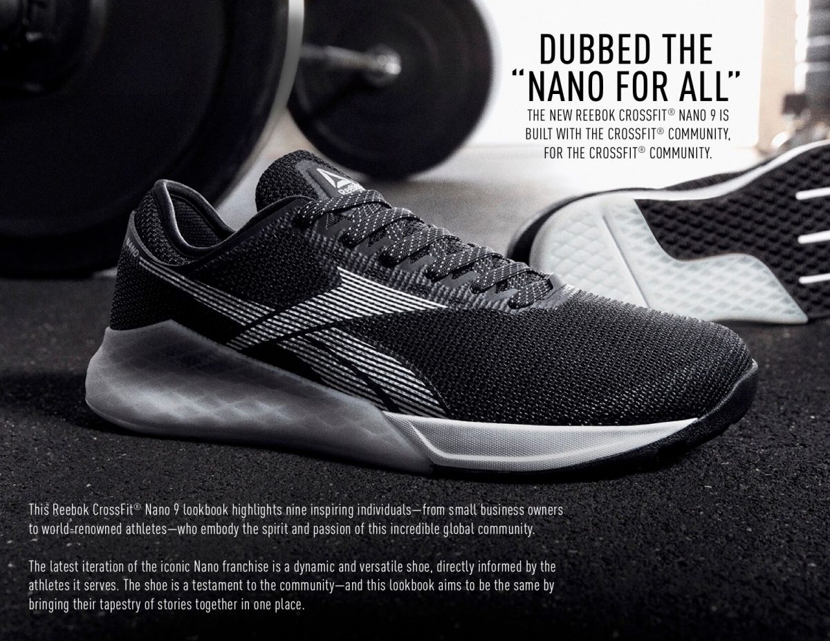 reebok the athlete's shoe