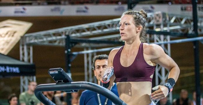 annaviggedal-frenchthrowdown Anna Viggedal at the 2019 CrossFit French Throwdown. Photo via Instagram, @anna_vig