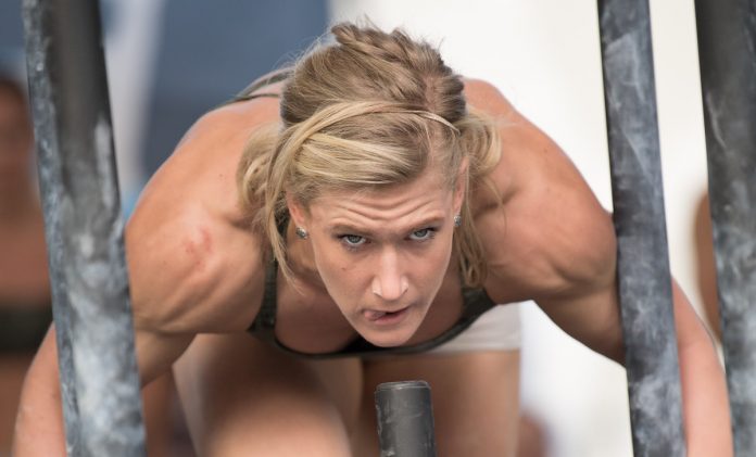 jessicagriffith-17wza Jessica Griffith at the 2017 Wodapalooza Fitness Festival. Photo courtesy of @FLSportsGuy/Instagram