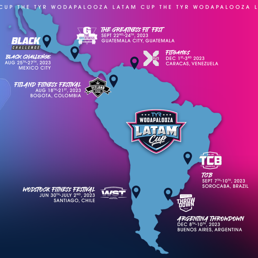 TYR Wodapalooza Miami 2024 Adds LatAm Cup Division