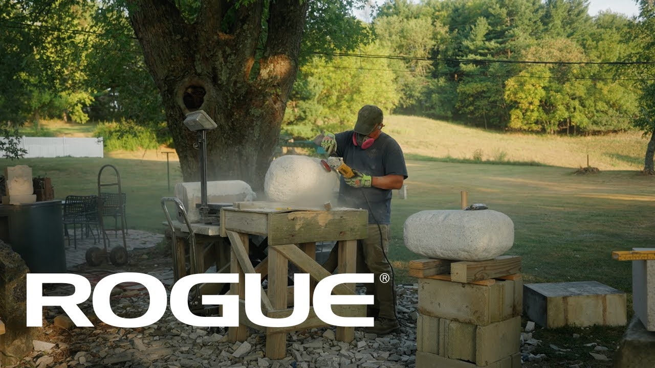 Ohio Monument Carver, Bill Boone, Makes Replica Inver Stones for 2024 Rogue Invitational