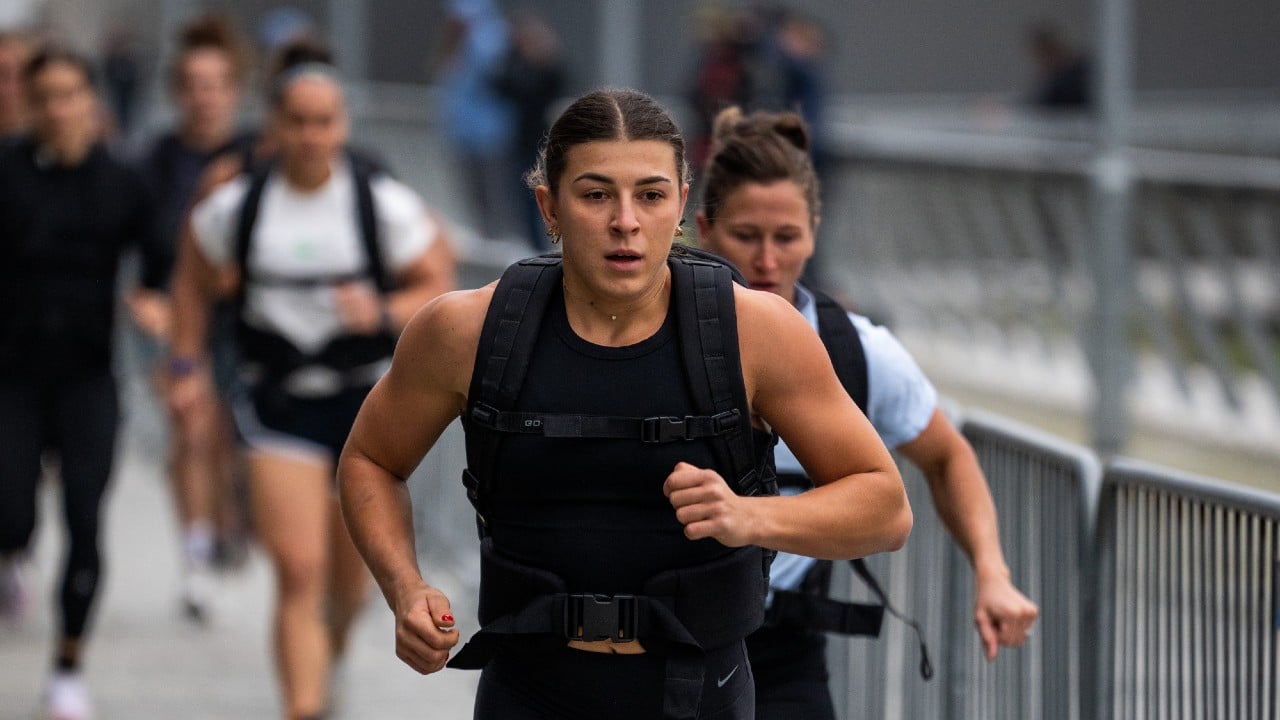 Gabi Migala and Laura Horvath at 2024 CrossFit Semifinals