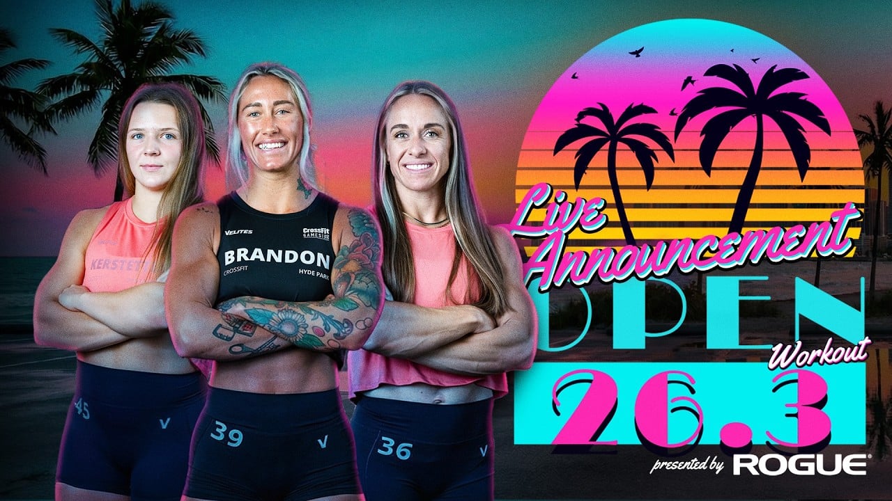 Athletes competing in the CrossFit Open