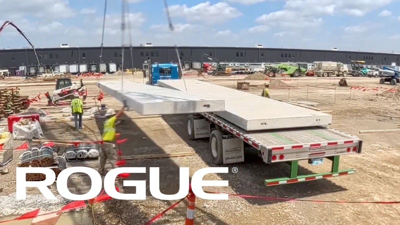 Rogue Fitness Will Process 1/4 Million Pounds of Steel Every Day!